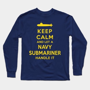 Submariner Keep Calm Long Sleeve T-Shirt